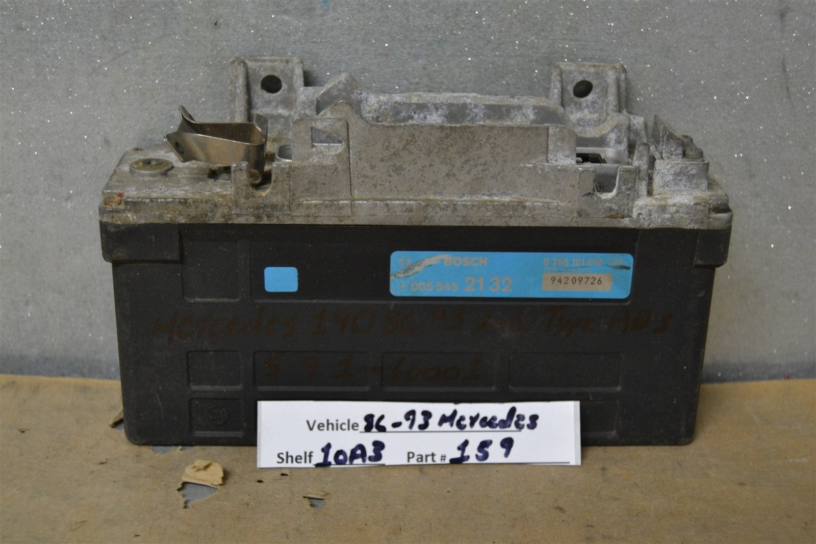 0055452132  Mercedes W124-W126  1986-93ABS Braking system Module 59 10A3