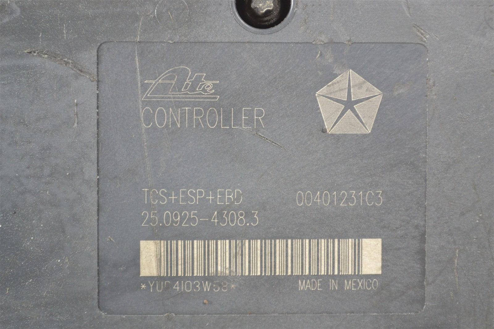 00401231C3 Dodge MAGNUM 05-07 ABS Antilock Brake Pump Control Module OEM 5L4 111