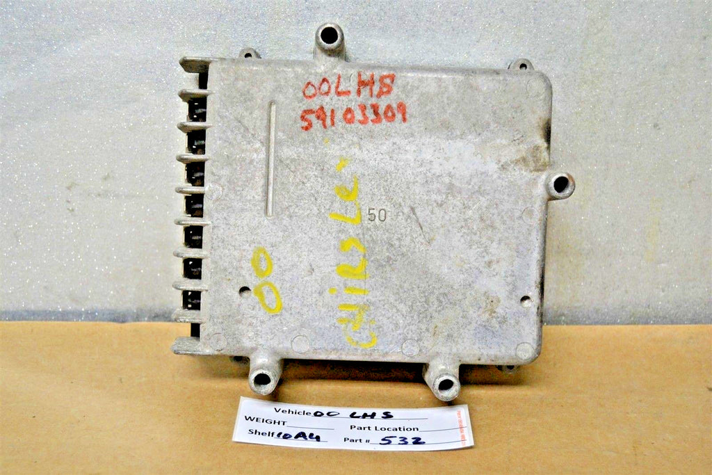 00 Chrysler LHS Transmission Comp Unit TCU P04606517AE Module 32 10A4