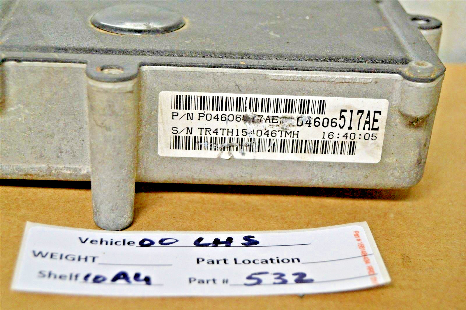 00 Chrysler LHS Transmission Comp Unit TCU P04606517AE Module 32 10A4