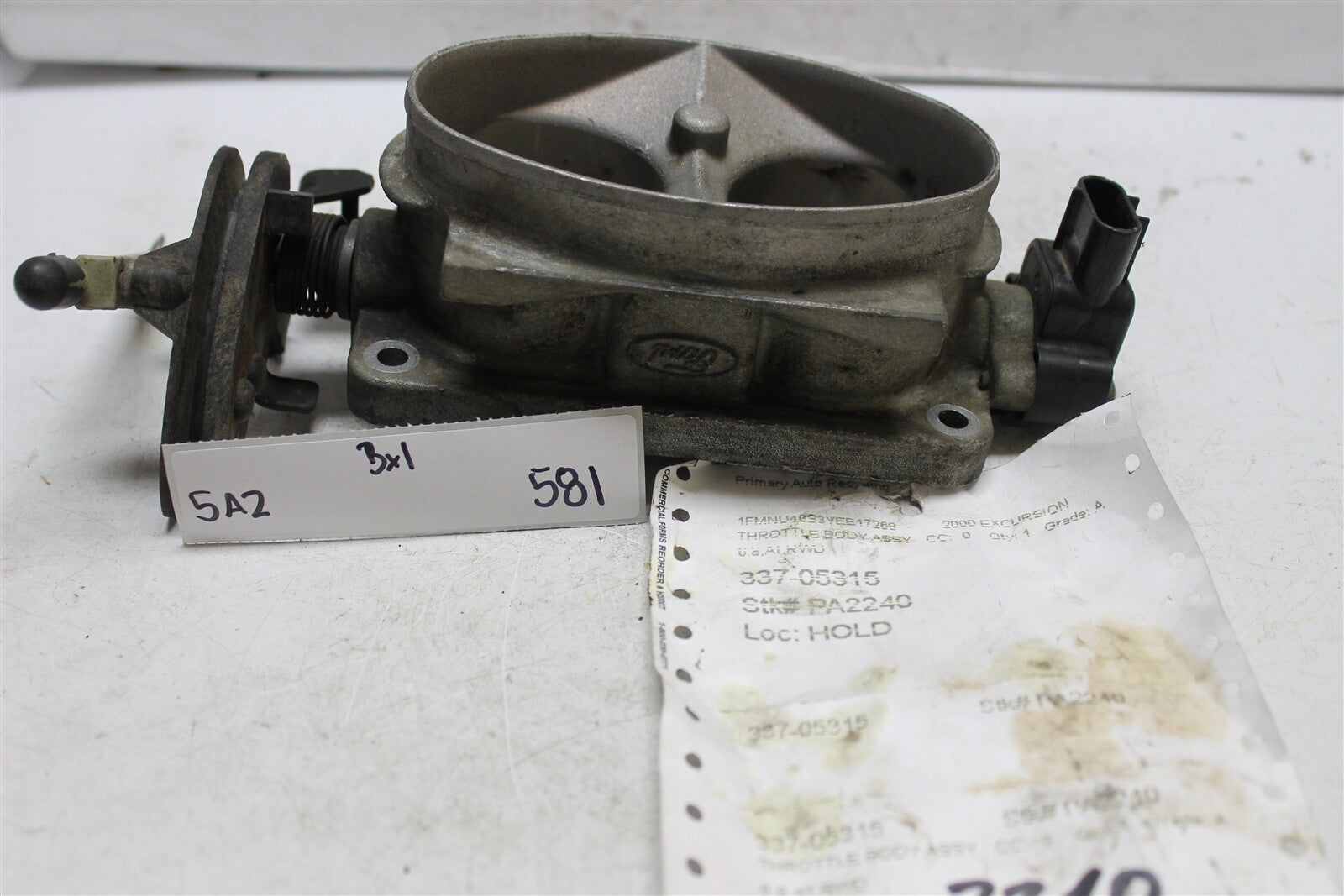 00-04 Ford F250SD F350SD Throttle Body Valve Assembly YC2UAB YC2UAC | 581 5A2-B1