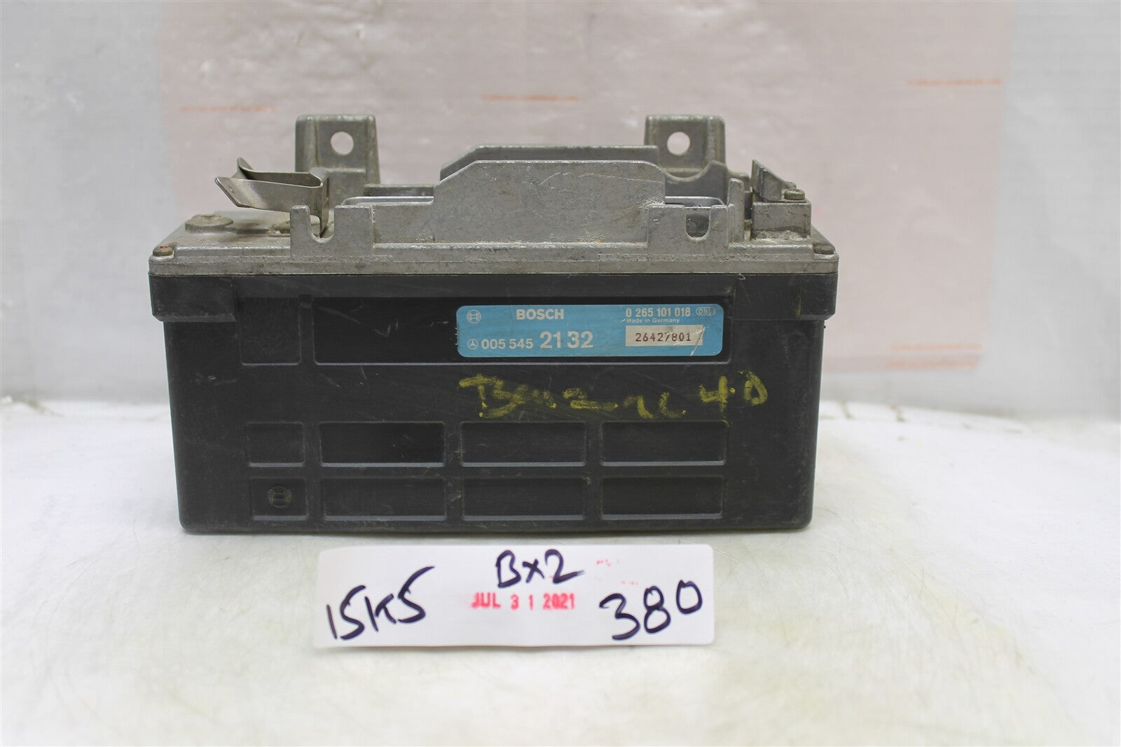 0055452132  Mercedes W124-W126  1986-93ABS Braking system Module 380 15K5-B2