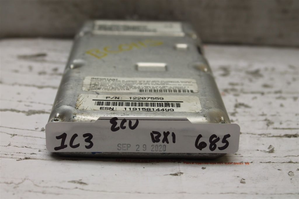 00-02 Chevrolet Tahoe Driver Assist OnStar Receiver Unit 12207559 Module 685 1C3