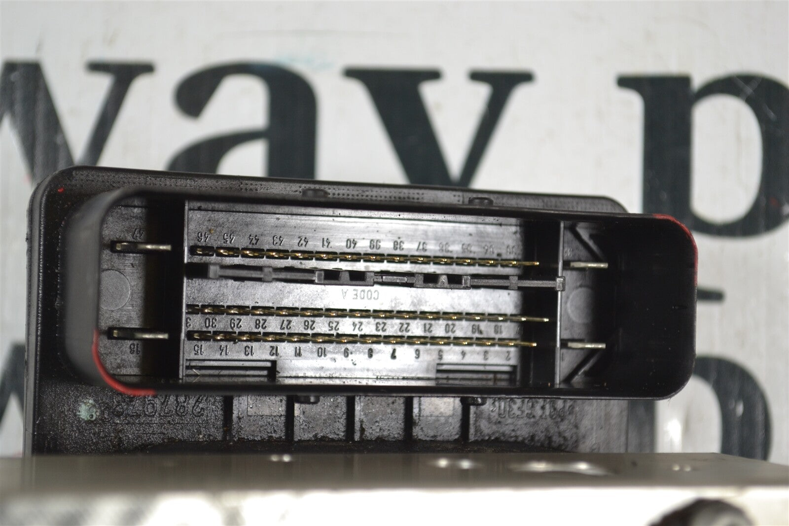 00009287D2 MERCEDES C-Series 02-05 ABS AntiLock Brake PUMP CONTROL OEM 15L4 863