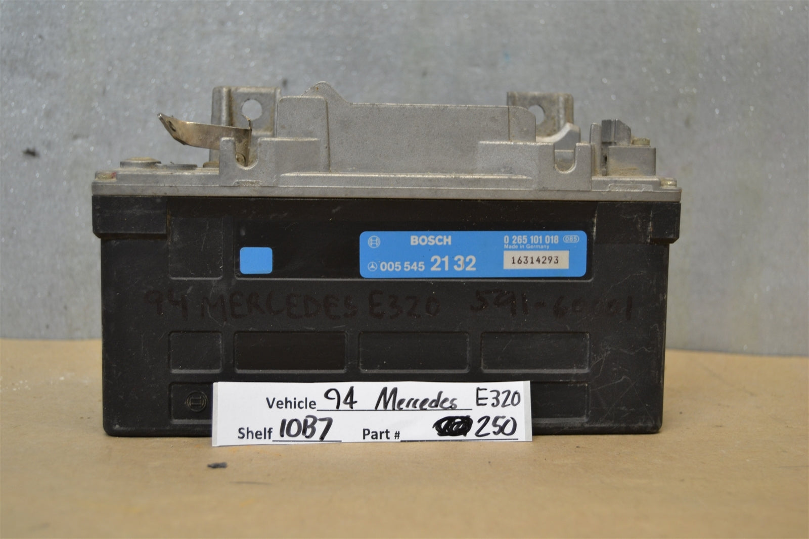 0055452132  Mercedes W124-W126  1986-93ABS Braking system Module   50 10B7